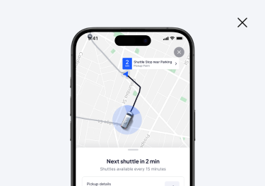 Track your shuttle